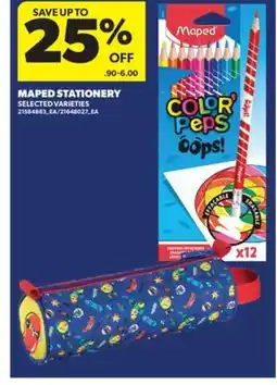 Real Canadian Superstore MAPED STATIONERY offer