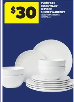Real Canadian Superstore EVERYDAY ESSENTIALS 12 PIECE DINNERWARE SET offer
