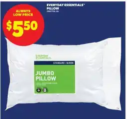 Real Canadian Superstore EVERYDAY ESSENTIALS PILLOW offer