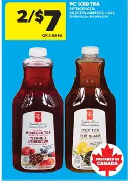 Real Canadian Superstore PC ICED TEA, 1.54 L offer