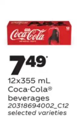 Real Canadian Superstore COCA-COLA BEVERAGES offer