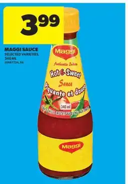 Real Canadian Superstore MAGGI SAUCE, 340 ML offer