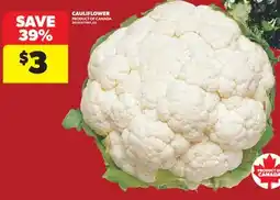Real Canadian Superstore CAULIFLOWER offer