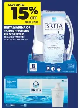 Real Canadian Superstore BRITA MARINA OR TAHOE PITCHERS OR 5' S FILTER offer