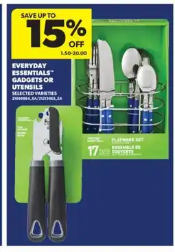 Real Canadian Superstore EVERYDAY ESSENTIALS GADGETS OR UTENSILS offer
