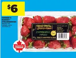 Real Canadian Superstore FARMER'S MARKET STRAWBERRIES, 340 G offer