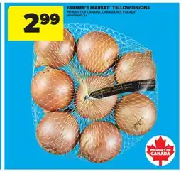 Real Canadian Superstore FARMER'S MARKET YELLOW ONIONS offer