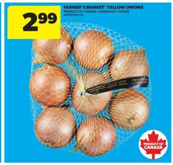 Real Canadian Superstore FARMER'S MARKET YELLOW ONIONS offer