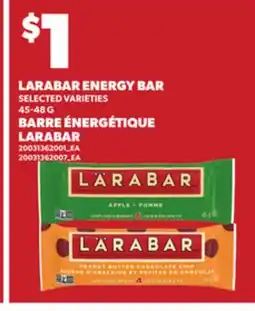 Independent Grocer LARABAR ENERGY BAR, 45-48 G offer