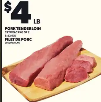 Independent Grocer PORK TENDERLOIN, PKG OF 2 offer