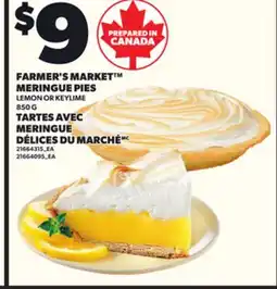 Independent Grocer FARMER'S MARKET MERINGUE PIES, 850 G offer