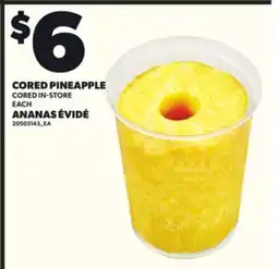 Independent Grocer CORED PINEAPPLE offer