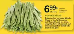 Fortinos RUNNER BEANS offer