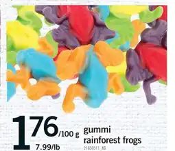 Fortinos GUMMI RAINFOREST FROGS offer