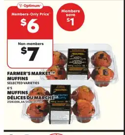 Independent Grocer FARMER'S MARKET MUFFINS, 6'S offer