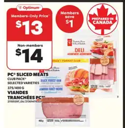 Independent Grocer PC SLICED MEATS, 375/400 G offer