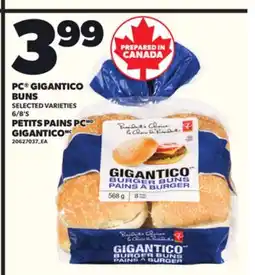Independent Grocer PC GIGANTICO BUNS, 6/8'S offer