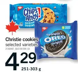 Fortinos CHRISTIE COOKIES, 251-303 g offer