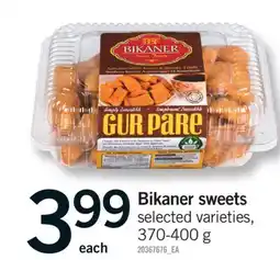 Fortinos BIKANER SWEETS, 370-400 g offer