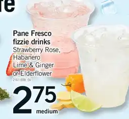 Fortinos PANE FRESCO FIZZIE DRINKS, MEDIUM offer