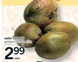 Fortinos WATER COCONUT offer