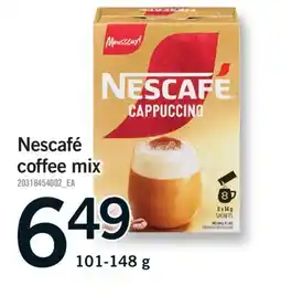 Fortinos NESCAFÉ COFFEE MIX, 101-148 g offer
