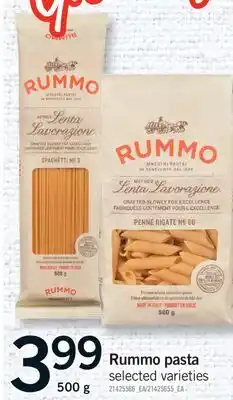 Fortinos RUMMO PASTA, 500 g offer