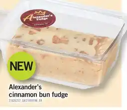 Fortinos ALEXANDER'S CINNAMON BUN, 227 g offer