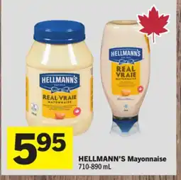 Foodland HELLMANN'S Mayonnaise offer