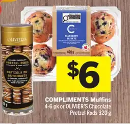 Foodland COMPLIMENTS Muffins offer