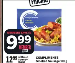 Foodland COMPLIMENTS Smoked Sausage offer