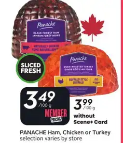 Sobeys Ham, Chicken or Turkey offer