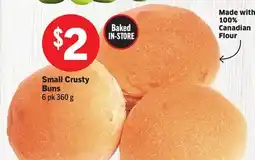 Foodland Small Crusty Buns offer