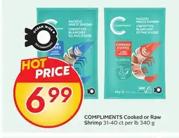 Sobeys Cooked or Raw Shrimp offer