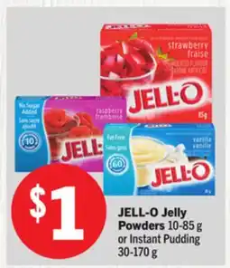 Foodland JELL-O Jelly Powders 10-85 g or Instant Pudding 30-170 g offer