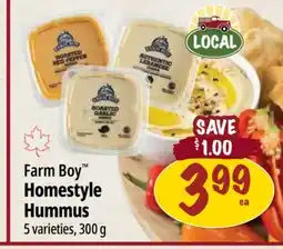 Farm Boy Farm Boy Homestyle Hummus offer
