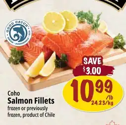 Farm Boy Coho Salmon Fillets offer