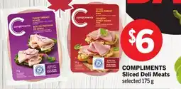 Foodland COMPLIMENTS Sliced Deli Meats offer