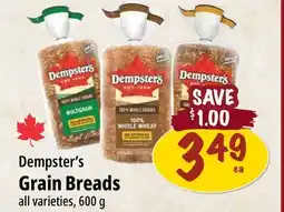 Farm Boy Dempster's Grain Breads offer