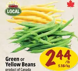 Farm Boy Green or Yellow Beans offer