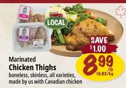 Farm Boy Marinated Chicken Thighs offer