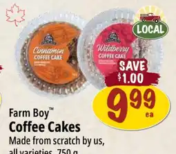 Farm Boy Farm Boy Coffee Cakes offer