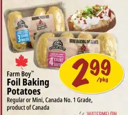 Farm Boy Farm Boy Foil Baking Potatoes offer