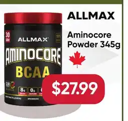 Healthy Planet ALLMAX Aminocore Powder offer