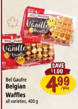 Farm Boy Bel Gaufre Belgian Waffles offer