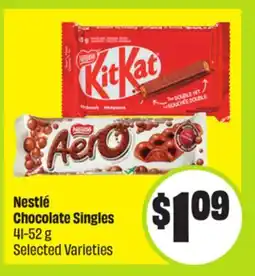 FreshCo Nestle Chocolate Singles 41-52 g Selected Varieties offer