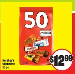 FreshCo Hershey's Chocolate 50 Pk offer