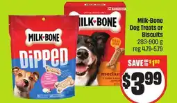 FreshCo Milk-Bone Dog Treats or Biscuits 283-900 g offer