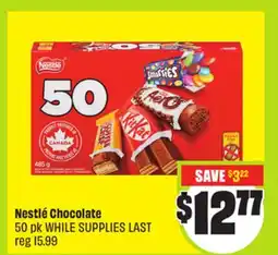 FreshCo Nestle Chocolate 50 pk offer