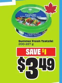 FreshCo Summer Fresh Tzatziki 200-227 g offer